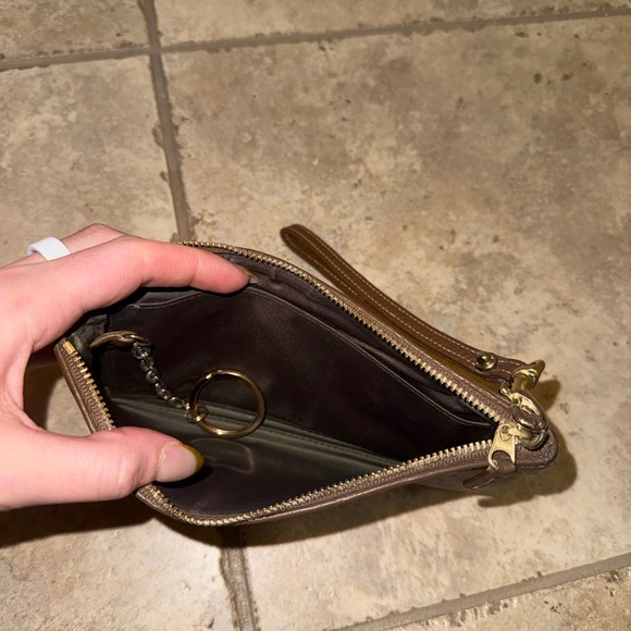 Dooney & Bourke Brown Monogram Wristlet - Picture 6 of 6